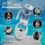 Hydrogen Water Pitcher with Calcium Sulfite Filter