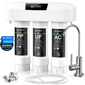Compact Ultrafiltration Water Filter System for Camping