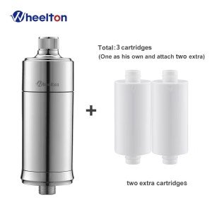 Wheelton Shower Water Filter for Hard Water Relief