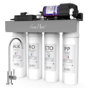 SimPure 400GPD Tankless Reverse Osmosis Water System
