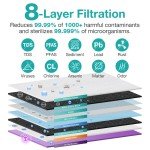 Compact Tankless UV Alkaline Water Filtration System