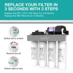 SimPure 400GPD UV Tankless Water Filter System