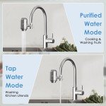 Stainless Steel Faucet Water Filter Purifier System