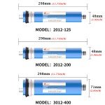 Reverse Osmosis Water Filter Replacement - 50 to 400 GPD