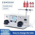 Double Head Liquid Filling Machine for Beverages
