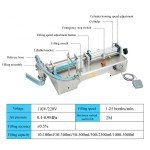 Compact Liquid Filling Machine for Bottles