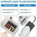 Single Head Liquid Filling Machine for Oils & Juices