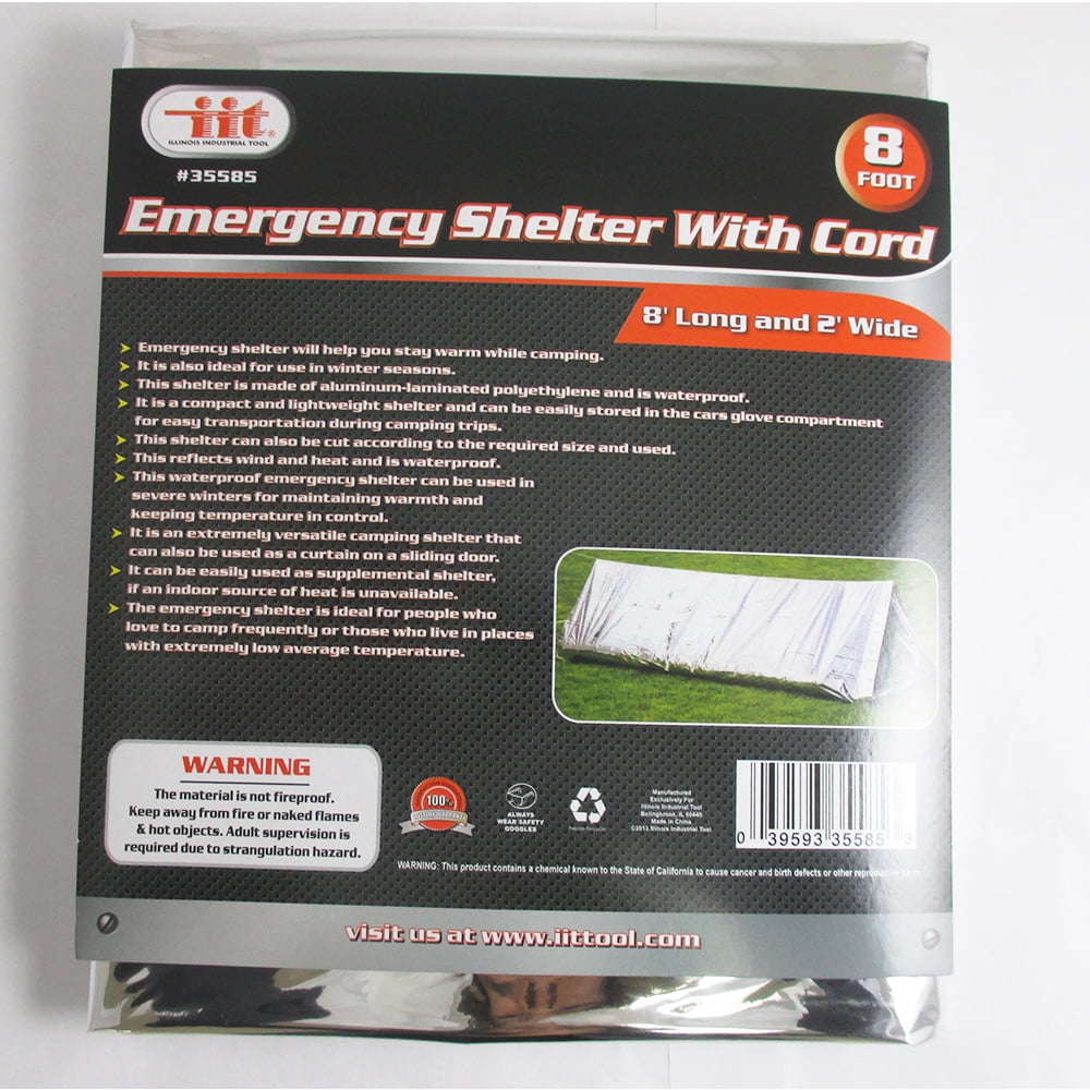 Emergency Tent & Sleeping Bag Set