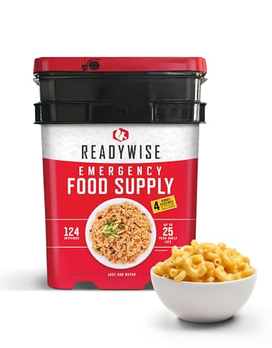ReadyWise 124 Serving Ultimate Preparedness Pack, 25 Year Shelf Life