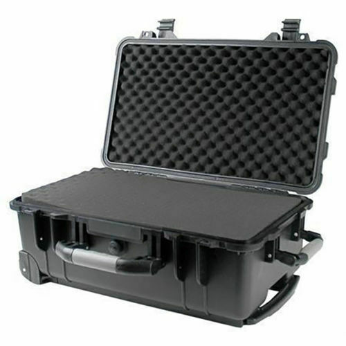 Marine-Grade Rolling Drone Case with Foam Padding