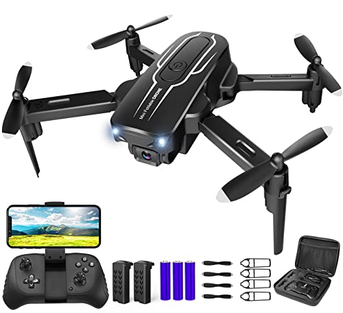 Camera Drone with Carrying Case and Extra Batteries