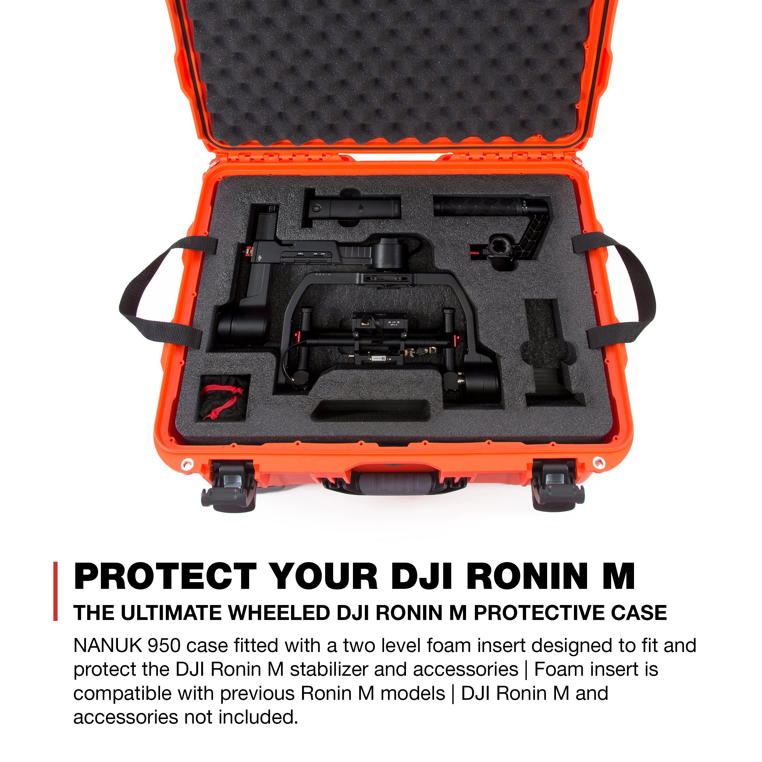 Nanuk 950 Waterproof Hard Case for DJI Ronin M