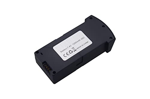 ZYGY 2-Pack 7.4V 1200mAh Lithium Drone Batteries