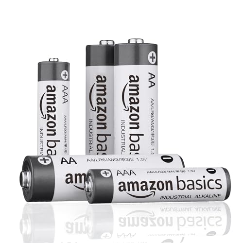 Amazon Basics AA Alkaline Batteries, 40-Pack