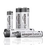 Amazon Basics AA Alkaline Batteries, 40-Pack