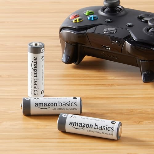 Amazon Basics AA Alkaline Batteries, 40-Pack