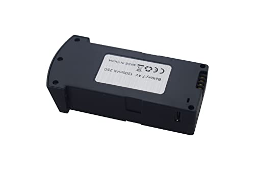 ZYGY 2-Pack 7.4V 1200mAh Lithium Drone Batteries