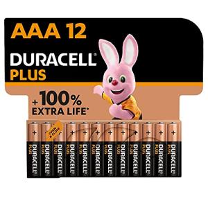 Duracell Plus AAA Alkaline Batteries 12 Pack