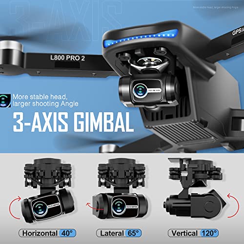 4K GPS Drone with Camera and 3-Axis Gimbal
