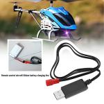 2PCS 3.7V LiPo Battery USB Charger for Drones