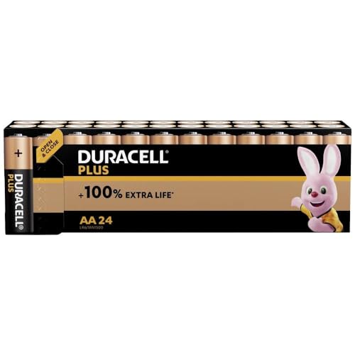 Duracell Plus AA Batteries 24-Pack - Long Lasting