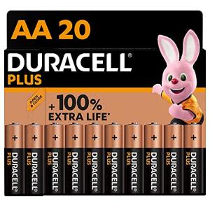 Duracell Plus AA Batteries - 20 Pack, 1.5V