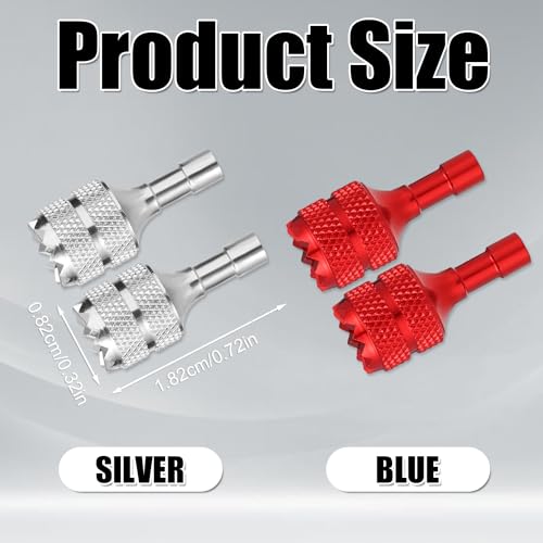 Detachable Aluminum Drone Controller Stick Set - 4pcs