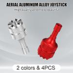 Detachable Aluminum Drone Controller Stick Set - 4pcs