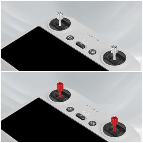 Detachable Aluminum Drone Controller Stick Set - 4pcs