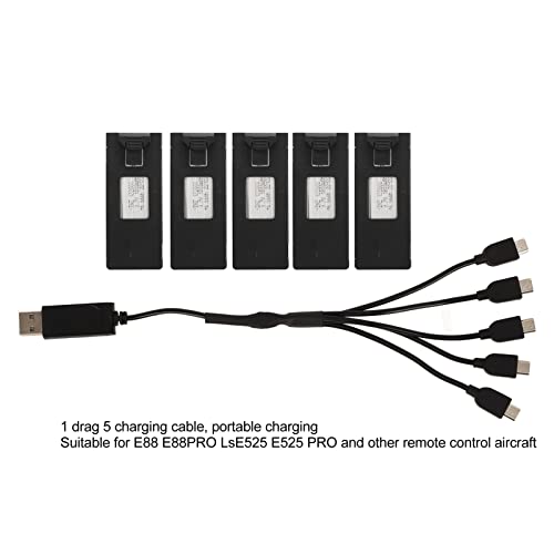 Drone Lithium Battery & Charger Cable Set