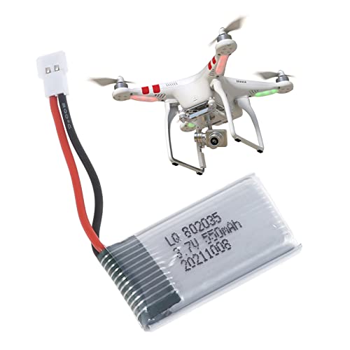 Long Flight Time 3.7V 550mAh Lipo Battery Drone Accessories