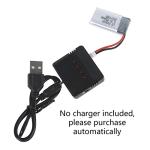 Long Flight Time 3.7V 550mAh Lipo Battery Drone Accessories