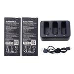 2PCS 1100mah Lithium Battery & Charger for DJI Tello
