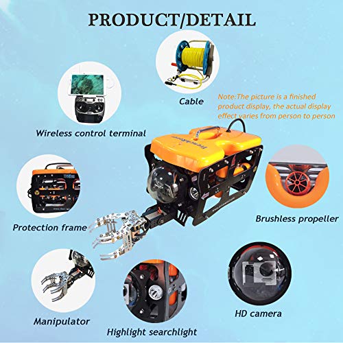 ThorRobotics 4K Underwater ROV Drone with Claw
