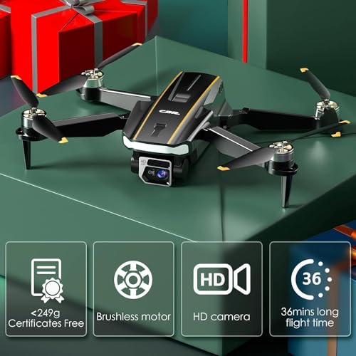Beginner Drone with Camera, WiFi FPV, Brushless Motor