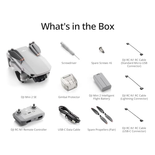 DJI Mini 2 SE Drone: Foldable, Lightweight, HD Video