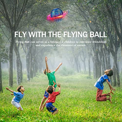 Kids Mini Drone Spinning UFO Boomerang Ball Toy