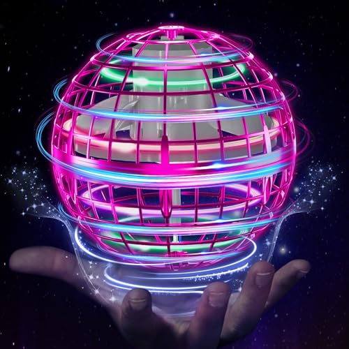 Zookao Hand Controlled Mini Drone with Rotating Lights