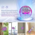 Zookao Hand Controlled Mini Drone with Rotating Lights