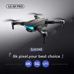 GPS Camera Drone for Adults with Brushless Motor