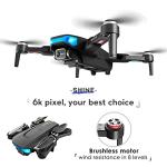GPS Camera Drone for Adults with Brushless Motor