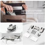 SIMREX X800 Foldable Quadcopter with 1080P Camera and RGB Lights