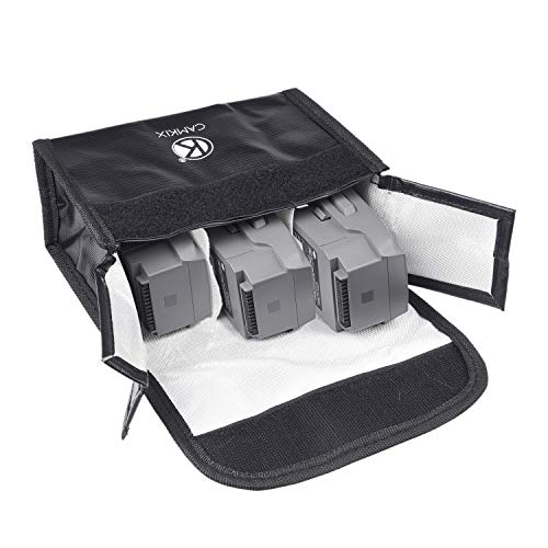 CAMKIX Fireproof Battery Bag: DJI Mavic 2 Zoom/Pro