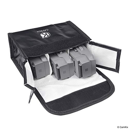 CAMKIX Fireproof Battery Bag: DJI Mavic 2 Zoom/Pro