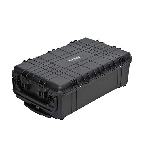 Portable Rolling Waterproof Drone Case, Black