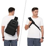 MOSISO Camera Sling Bag for Canon/Nikon/Sony/Fuji, Black