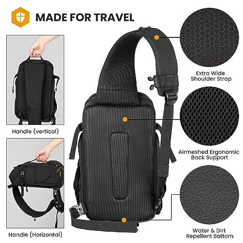 TARION Drone Camera Backpack: Large Sling Photography Bag