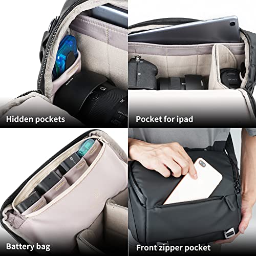 Waterproof DSLR Camera Sling Bag for Photographers