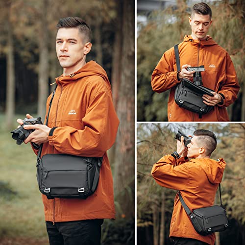 Waterproof DSLR Camera Sling Bag for Photographers