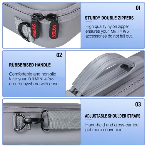 Portable Storage Case for DJI Mini 4 Pro